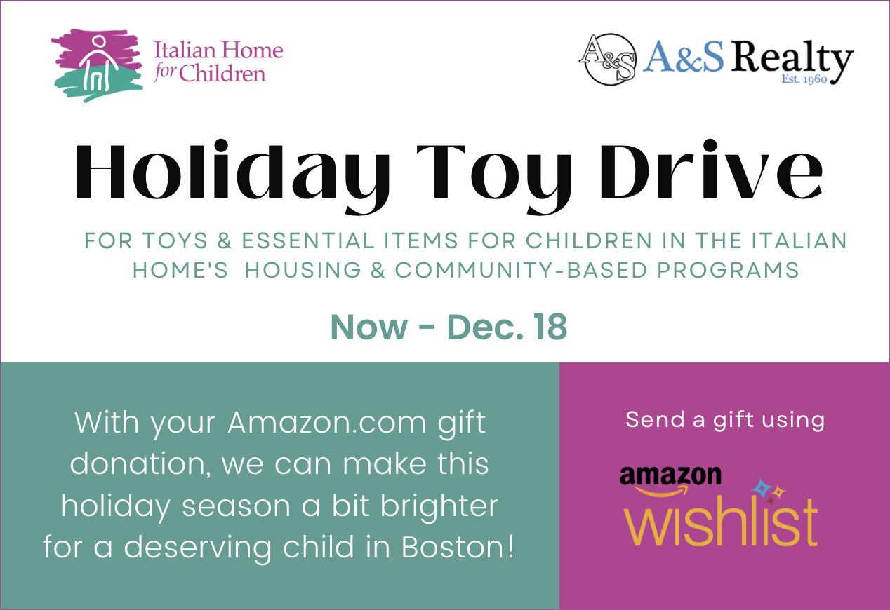 Italian Home for Children Holiday Toy Drive