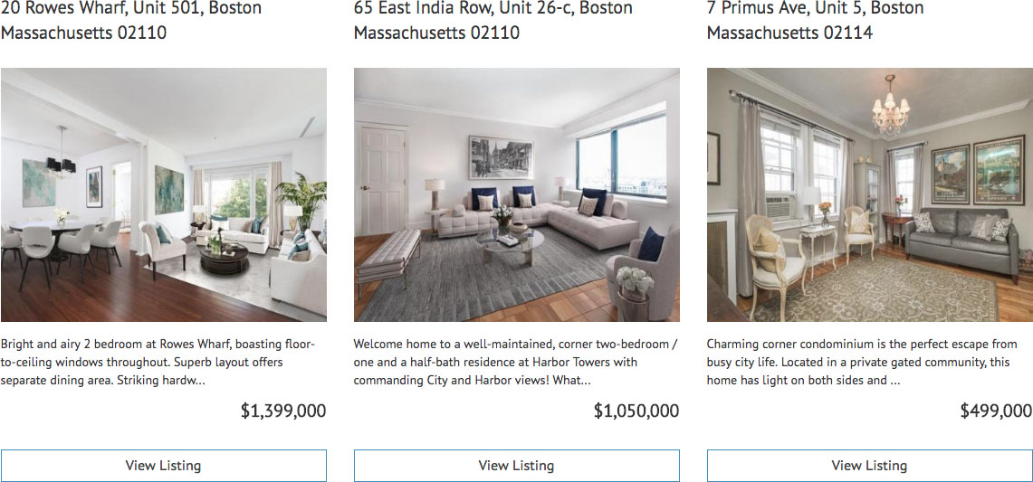 More beautiful listings