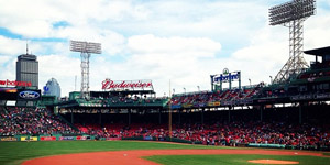 Fenway Park and Prudential Center